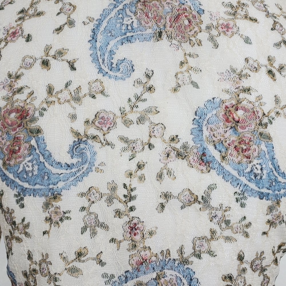 Ralph Lauren Denim & Supply paisley lace top Size Medium - Picture 6 of 12